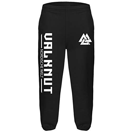 SONS OF ODIN Männer Jogginghose Trainingshose Label Valknut Wikinger Marke Motive Walhalla von SONS OF ODIN