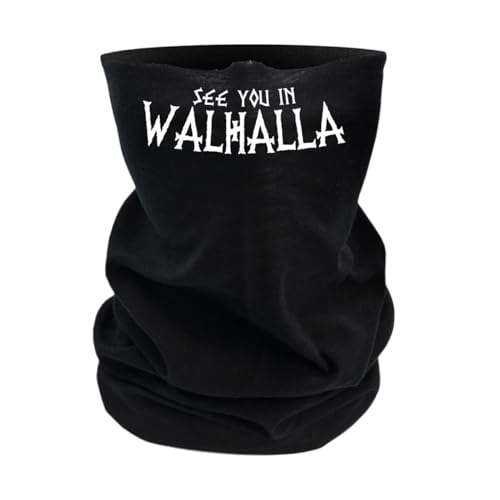Schlauchschal Halstuch Wikinger See You in Walhalla Thor Odin Germanen Vikings von SONS OF ODIN