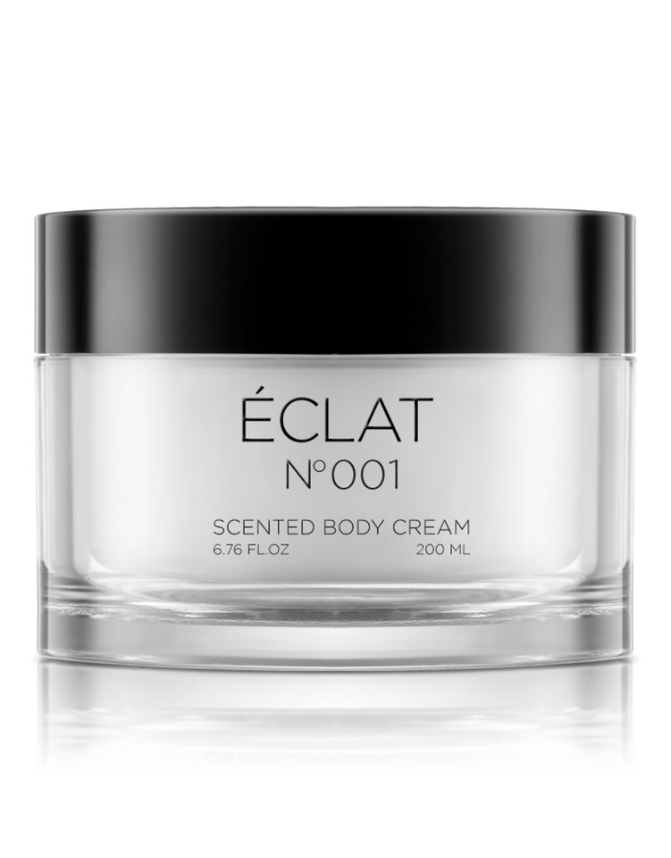 ÉCLAT Bodylotion ECLAT 001 Body Cream Körpercreme mit Sheabutter, D-Panthenol 200 ml, 1-tlg., bodycream001 von ECLAT