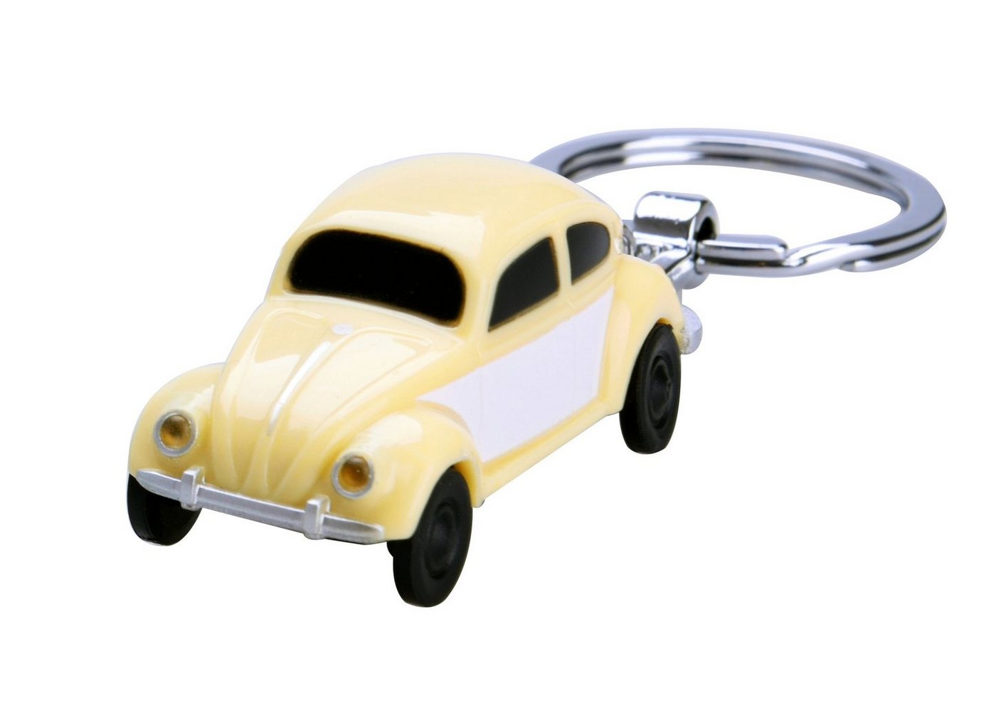 Schlüsselanhänger VW SCHLÜSSELANHÄNGER mit LED Käfer Beetle Boxter Volkswagen 02 (Gelb), Taschenlampe von OTTO