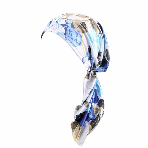 SONZECRLEE Chemo Kopfbedeckung Damen Sommer–Bequeme Bandana aus Elastischem Stoff,Leicht&Atmungsaktiv für Frauen (2) von SONZECRLEE