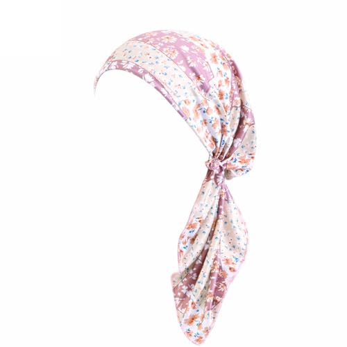 SONZECRLEE Chemo Kopfbedeckung Damen Sommer–Bequeme Bandana aus Elastischem Stoff,Leicht&Atmungsaktiv für Frauen (8) von SONZECRLEE