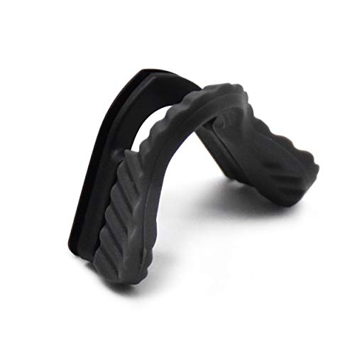 SOODASE Dunkelgraue Gummi-Nasenpads für Oakley M Frame Sweep/Heater/Hybrid Sonnenbrillen - Sportlich, Unisex-Erwachsene von SOODASE