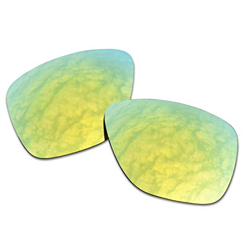 SOODASE Für Oakley Breadbox Sonnenbrillen Gold Polarisierte Ersatzgläser von SOODASE