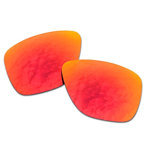 SOODASE Für Oakley Breadbox Sonnenbrillen Rot Polarisierte Ersatzgläser von SOODASE