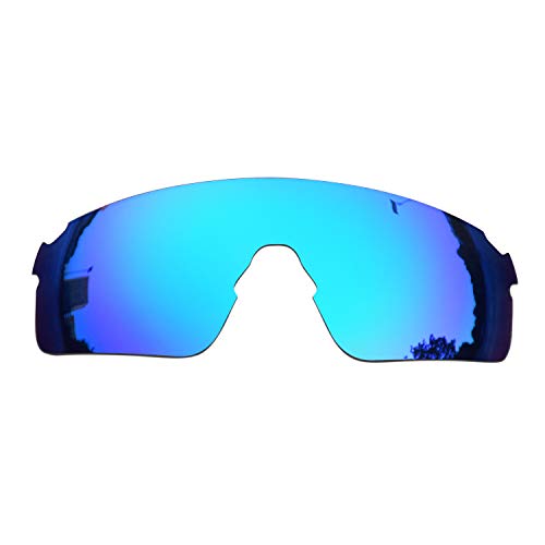 SOODASE Für Oakley EVZero Blades Sonnenbrillen Blau Polarisierte Ersatzgläser von SOODASE