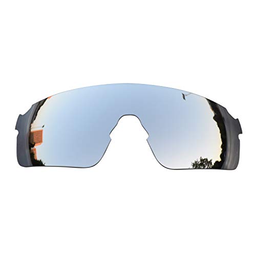 SOODASE Für Oakley EVZero Blades Sonnenbrillen Silber Polarisierte Ersatzgläser von SOODASE