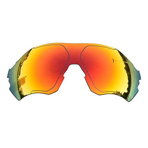 SOODASE Für Oakley EVZero Range Sonnenbrillen Rot Polarisierte Ersatzgläser von SOODASE