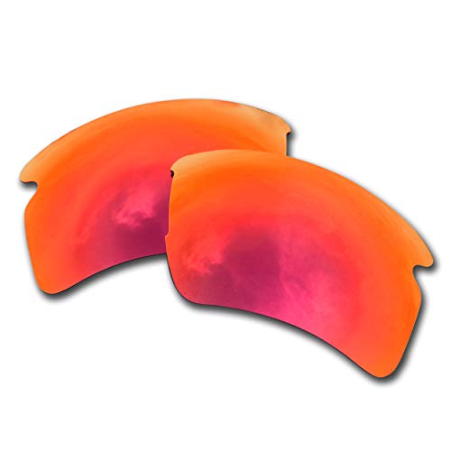 SOODASE Für Oakley Flak 2.0 XL Sonnenbrillen Rot Polarisierte Ersatzgläser von SOODASE