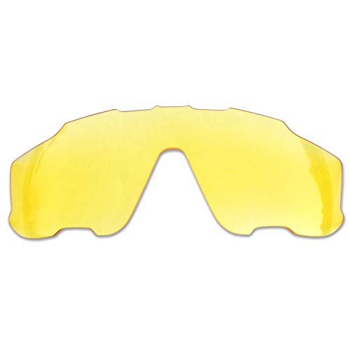 SOODASE Für Oakley Jawbreaker Sonnenbrillen Transparentes Gelb Ersatzgläser von SOODASE