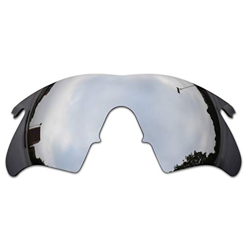 SOODASE Für Oakley M Frame Heater Sonnenbrillen Silber Polarisierte Ersatzgläser von SOODASE