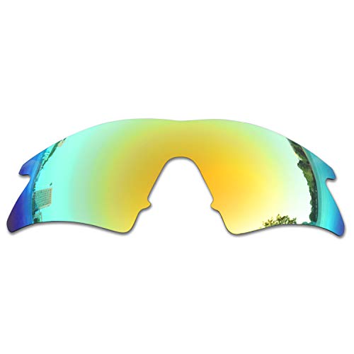 SOODASE Für Oakley M Frame Sweep Sonnenbrillen Gold Polarisierte Ersatzgläser von SOODASE