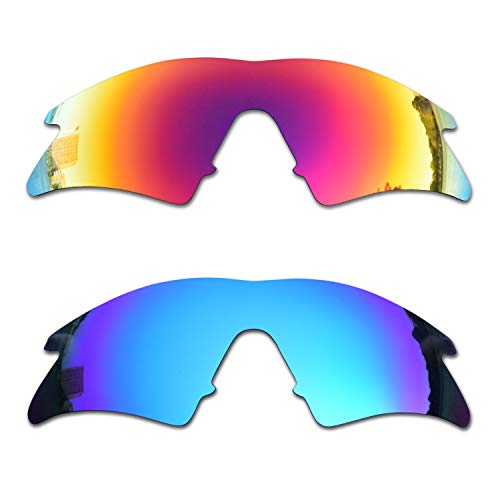 SOODASE Für Oakley M Frame Sweep Sonnenbrillen Rot/Blau 2 Paare Polarisierte Ersatzgläser SOODASE Für Oakley M Frame Sweep Sonnenbrillen Rot/Blau 2 Paare Polarisierte Ersatzgläser von SOODASE