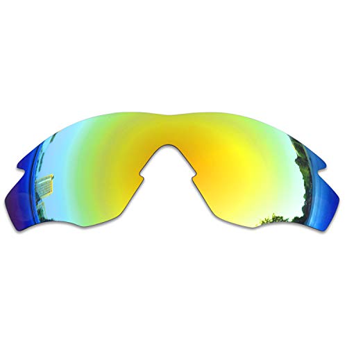 SOODASE Für Oakley M2 Sonnenbrillen Gold Polarisierte Ersatzgläser von SOODASE