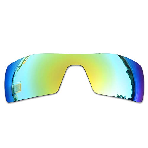 SOODASE Für Oakley Oil Rig Sonnenbrillen Gold Polarisierte Ersatzgläser von SOODASE