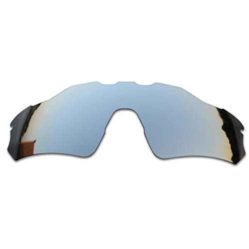 SOODASE Für Oakley Radar EV Path Sonnenbrillen Silber Polarisierte Ersatzgläser von SOODASE