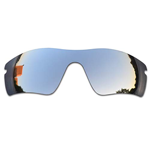 SOODASE Für Oakley Radar Path Sonnenbrillen Silber Polarisierte Ersatzgläser von SOODASE