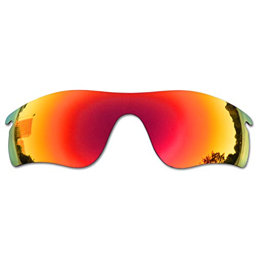 SOODASE Für Oakley Radarlock Path Sonnenbrillen Rot Polarisierte Ersatzgläser von SOODASE