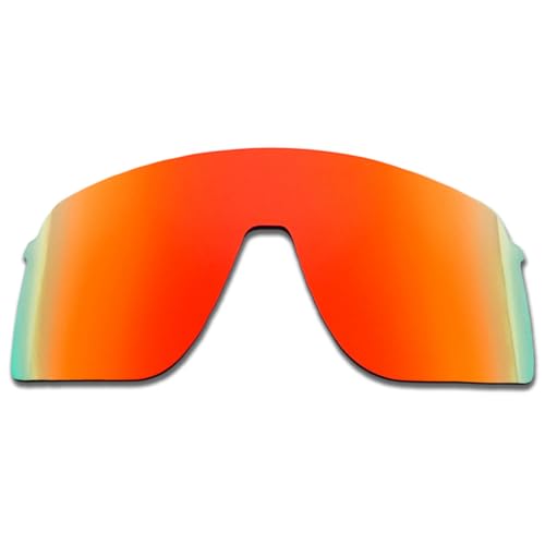 SOODASE Für Oakley Sutro Lite Sonnenbrille Rot Polarisiert Ersatzlinsen von SOODASE