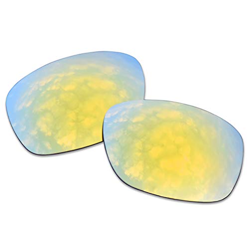 SOODASE Für Oakley Ten X Sonnenbrillen Gold Polarisierte Ersatzgläser von SOODASE