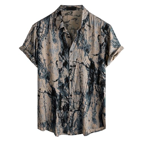 Kurzarmhemd Herren Vintage Hawaii Hemd Männer Blumen Sommerhemden Kurzarm Bunt Freizeithemd Muster Hemd Boho Urlaub Hippie Hawaiihemd Palmen Retro Strandhemd Sommer Kurzarmhemd Herren Vintage Hawaii Hemd Männer Blumen Sommerhemden Kurzarm Bunt Freizeithemd Muster Hemd Boho Urlaub Hippie Hawaiihemd Palmen Retro Strandhemd Sommer von SOOUICKER