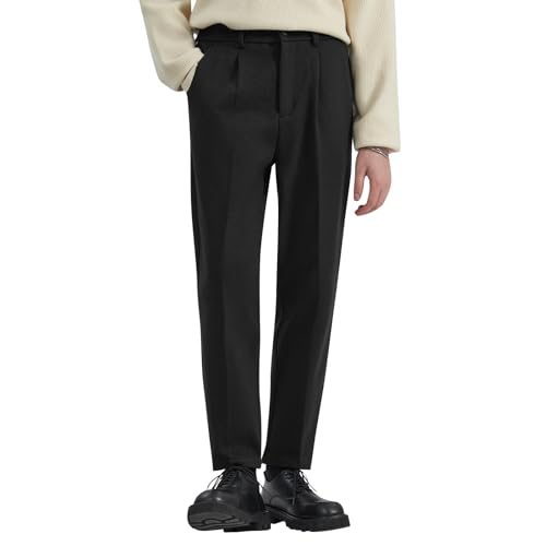 SOOUICKER Anzughose Herren Hochzeit Chino Hose Herren Slim Fit Chino Hose Herren Anzug Anzughose Herren Elegant Chino Hose Herren Comfort Fit Chino Hose Herren Business Tapered von SOOUICKER