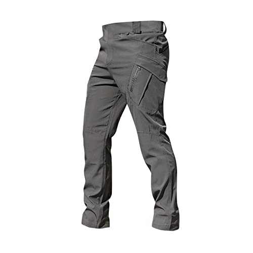 SOOUICKER Arbeitshosen Männer Stretch Cargohose Herren Tactical Wanderhose Herren Sommer Chino Hose Herren Stretch Outdoorhose Herren Lang Jagdhose Trekkinghose Cargohose Herren Slim Fit von SOOUICKER