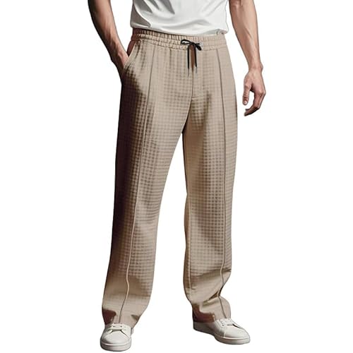 SOOUICKER Baggy Jogginghose Herren Gym Weit Trainingshose Lang Ohne Bündchen Sporthose Fitness Weites Bein Hosen Modern Sport Freizeithose Locker mit Gummizug von SOOUICKER