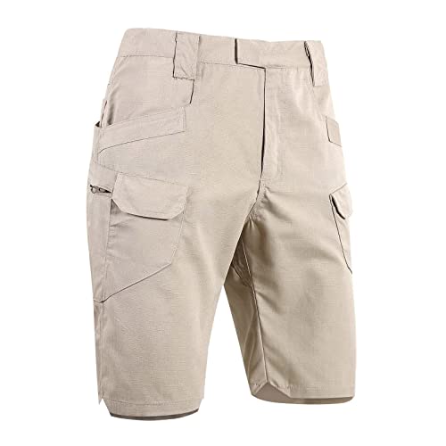 SOOUICKER Cargo Shorts Herren Camouflage Arbeitshosen Männer Kurz Kurze Hosen Herren Cargo mit Seitentaschen Wanderhose Herren Kurz Chino Shorts Herren Slim Fit Bermuda Shorts Herren Sommer von SOOUICKER