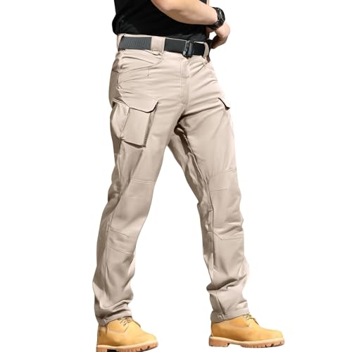 SOOUICKER Cargohose Herren Stretch Taktisch Wanderhose Herren Sommer Leicht Lang Outdoor Hosen Viele Taschen Arbeitshosen Männer Cargo Trekkinghose Weit SOOUICKER Cargohose Herren Stretch Taktisch Wanderhose Herren Sommer Leicht Lang Outdoor Hosen Viele Taschen Arbeitshosen Männer Cargo Trekkinghose Weit von SOOUICKER