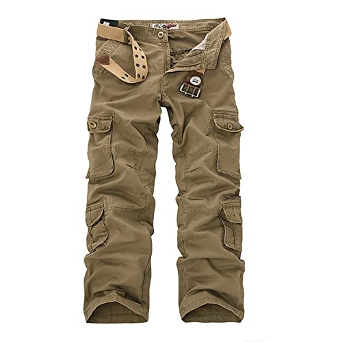 SOOUICKER Cargohose Herren Viele Taschen Wanderhose Herren Baumwolle Arbeitshosen Männer Cargo Cargohose Herren Baggy Outdoor Relaxed Fit Trekkinghose Outdoorhose Herren Cargo SOOUICKER Cargohose Herren Viele Taschen Wanderhose Herren Baumwolle Arbeitshosen Männer Cargo Cargohose Herren Baggy Outdoor Relaxed Fit Trekkinghose Outdoorhose Herren Cargo von SOOUICKER