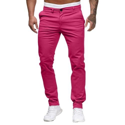 SOOUICKER Chino Hose Herren Regular Fit Elegant Anzughose Herren Chino Casual Freizeithose Herren Modern Stoffhose Herren Business Chino Hose Herren Comfort Fit Straight von SOOUICKER