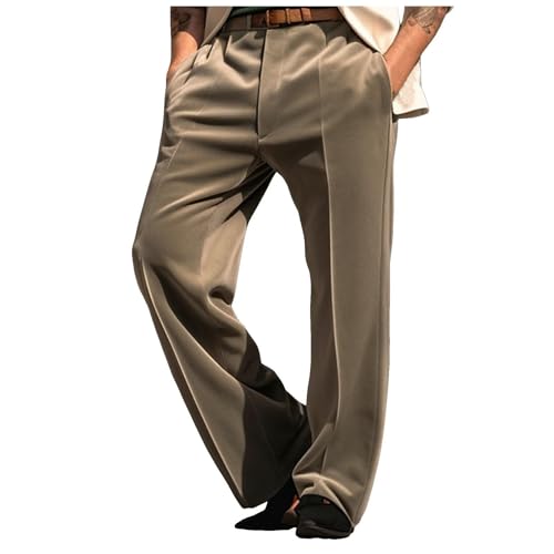 SOOUICKER Chino Hose Herren Regular Fit Stretch Anzughose Herren Chino Casual Stoffhose Herren Business Chino Hose Herren Elegant Straight Freizeithose Herren Chino Weites Bein SOOUICKER Chino Hose Herren Regular Fit Stretch Anzughose Herren Chino Casual Stoffhose Herren Business Chino Hose Herren Elegant Straight Freizeithose Herren Chino Weites Bein von SOOUICKER