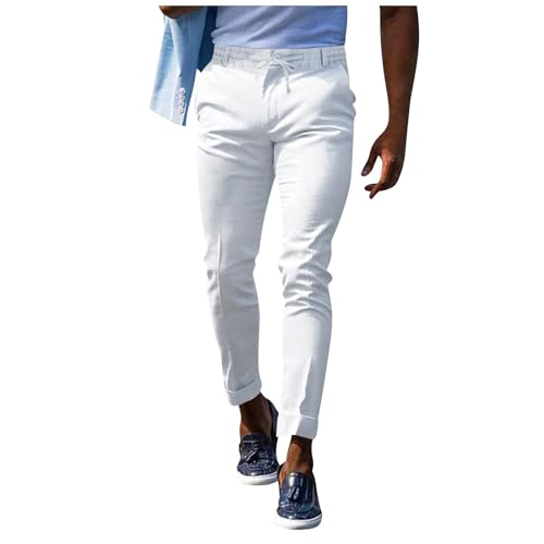 SOOUICKER Chino Hose Herren Slim Fit Anzughose Herren Freizeit Chino Hose Herren mit Gummibund Anzughose Herren Chino Hosen Herren Modern Chino Hose Herren Elegant Comfort Fit von SOOUICKER