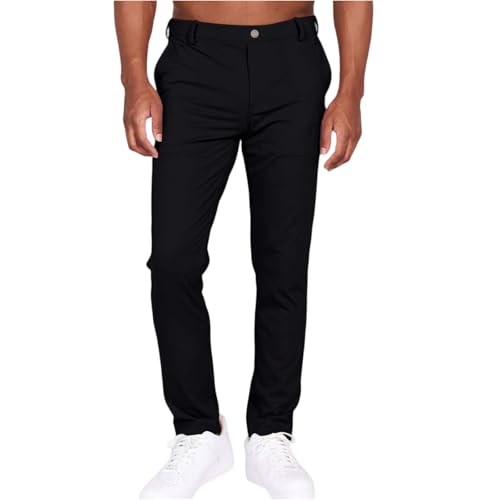 SOOUICKER Chino Hose Herren Stretch Slim Fit Anzughose Herren Elegant Stoffhose Tapered Business Casual Freizeithose Sommer Modern Sommerhose Chino von SOOUICKER