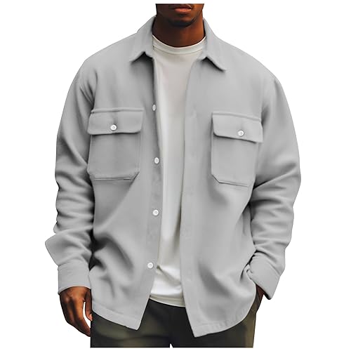 SOOUICKER Cordhemd Herren Jacke Hemdjacke Herren Cord Cordjacke Herren Einfarbig Flanellhemd Herren Jacke Unifarben Jackett Herren Cord Hemdjacke Herren Elegant Cordhemd Herren Winter SOOUICKER Cordhemd Herren Jacke Hemdjacke Herren Cord Cordjacke Herren Einfarbig Flanellhemd Herren Jacke Unifarben Jackett Herren Cord Hemdjacke Herren Elegant Cordhemd Herren Winter von SOOUICKER