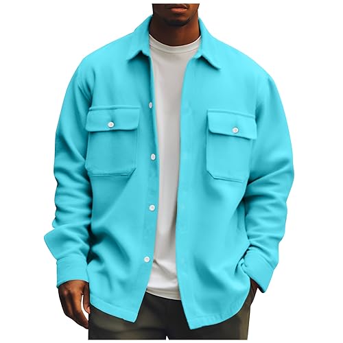 SOOUICKER Cordhemd Herren Winter Hemdjacke Herren Cord Cordjacke Herren Einfarbig Flanellhemd Herren Jacke Unifarben Cordhemd Herren Jacke Jackett Herren Cord Hemdjacke Herren Elegant SOOUICKER Cordhemd Herren Winter Hemdjacke Herren Cord Cordjacke Herren Einfarbig Flanellhemd Herren Jacke Unifarben Cordhemd Herren Jacke Jackett Herren Cord Hemdjacke Herren Elegant von SOOUICKER