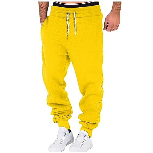 SOOUICKER Graue Jogginghose Herren Gym Trainingshose Herren Baggy Sporthose Herren Fitness Freizeithose Herren mit Bündchen Jogginghose Herren mit Taschen Jogginghose Herren Relaxed Fit von SOOUICKER