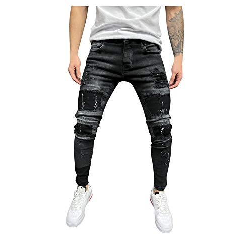 SOOUICKER Herren Cargo Jogginghose Herren Mit Seitentaschen Cargohose Herren Slim Fit Freizeithose Herren Bündchen Cargohose Herren Vintage Cargohose Herren Jogger Sporthose von SOOUICKER