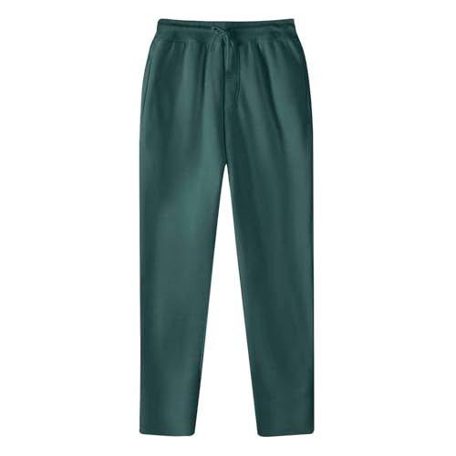 SOOUICKER Jogginghose Herren Regular Fit Gerades Bein Trainingshose Herren Ohne Bündchen Sporthose Herren Lang mit Taschen Jogginghose Herren Extra Lange Beine Freizeithose Herren mit Gummizug von SOOUICKER