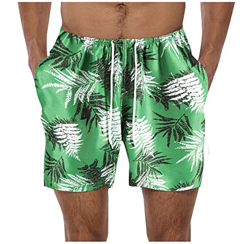 SOOUICKER Kurze Hose Herren Sommer Sommer Bermuda Shorts Herren Bunt Blumen Kurze Hosen Herren Hawaii Shorts Herren Muster Kurze Hosen Herren Freizeit Urlaub von SOOUICKER