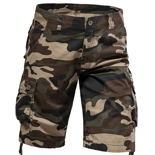 SOOUICKER Kurze Hosen Herren Cargo 3/4 Cargo Shorts Herren Camouflage Vintage Bermuda Shorts Herren Tarn Kurze Hosen Herren Tarnfarben Outdoor Cargo Shorts Herren Wandern Vielen Taschen SOOUICKER Kurze Hosen Herren Cargo 3/4 Cargo Shorts Herren Camouflage Vintage Bermuda Shorts Herren Tarn Kurze Hosen Herren Tarnfarben Outdoor Cargo Shorts Herren Wandern Vielen Taschen von SOOUICKER