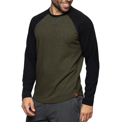 SOOUICKER Pullover Herren Rundhals Sweatshirt Herren Ohne Kapuze Langarmshirt Herren Zweifarbig Sweatshirt Herren Sport Regular Fit Pullover Herren Elegant Langarmshirt Herren Vintage von SOOUICKER