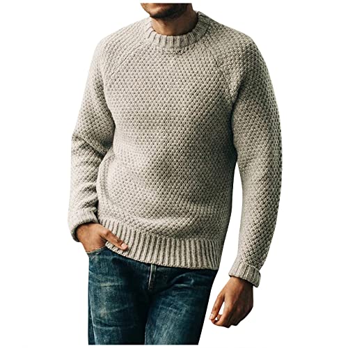 SOOUICKER Strickpullover Herren Slim Fit Sweatshirt Herren Uni Pullover Herren Wolle Einfarbig Strickpullover Herren Rundhals Winterpullover Herren Strick Pullover Herren Ohne Kapuze SOOUICKER Strickpullover Herren Slim Fit Sweatshirt Herren Uni Pullover Herren Wolle Einfarbig Strickpullover Herren Rundhals Winterpullover Herren Strick Pullover Herren Ohne Kapuze von SOOUICKER