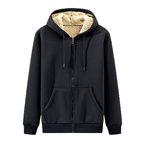 SOOUICKER Sweatjacke Herren Warm Gefüttert Laufjacke Kapuzenjacke Herren Winter Fleecejacke Herren Sport Trainingsjacke Herren Mit Kapuze übergangsjacke Herren Fleece Sweatjacke Herren Teddyfutter SOOUICKER Sweatjacke Herren Warm Gefüttert Laufjacke Kapuzenjacke Herren Winter Fleecejacke Herren Sport Trainingsjacke Herren Mit Kapuze übergangsjacke Herren Fleece Sweatjacke Herren Teddyfutter von SOOUICKER