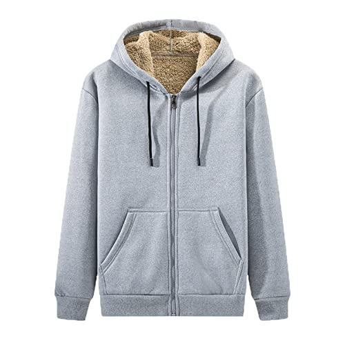 SOOUICKER Sweatjacke Herren Warm Gefüttert Laufjacke Kapuzenjacke Herren Winter Fleecejacke Herren Sport Trainingsjacke Herren Mit Kapuze übergangsjacke Herren Fleece Sweatjacke Herren Teddyfutter SOOUICKER Sweatjacke Herren Warm Gefüttert Laufjacke Kapuzenjacke Herren Winter Fleecejacke Herren Sport Trainingsjacke Herren Mit Kapuze übergangsjacke Herren Fleece Sweatjacke Herren Teddyfutter von SOOUICKER