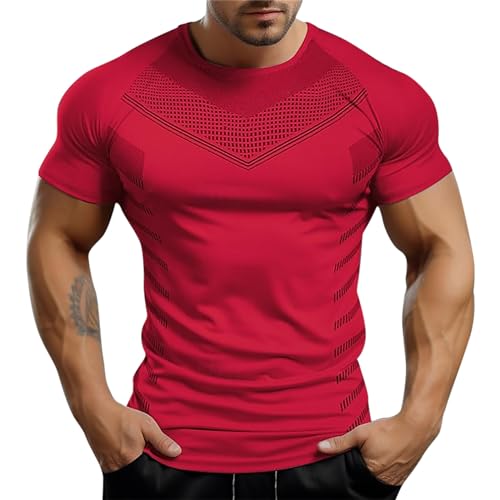 SOOUICKER T-Shirts für Herren mit Aufdruck Tshirt Herren Karneval T Shirt Herren mit Sprüche Fitness Shirt Herren Gym Tshirt Herren Lustig T Shirts Männer Modern T Shirt Herren mit Motiv von SOOUICKER