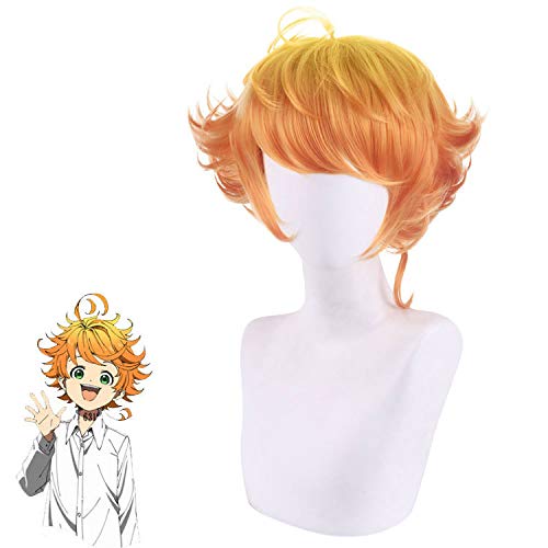 SOOYOOYOO Cosplay Perücken für The Promised Neverland,Emma Perücken für The Promised Neverland cosplay(Das Perücken Wird Nicht Verkauft Oder Erstellt Von The Promised Neverland) von SOOYOOYOO