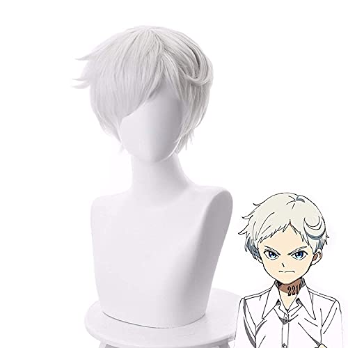 SOOYOOYOO Cosplay Perücken für The Promised Neverland,Norman Perücken für The Promised Neverland cosplay(Das Perücken Wird Nicht Verkauft Oder Erstellt Von The Promised Neverland) von SOOYOOYOO