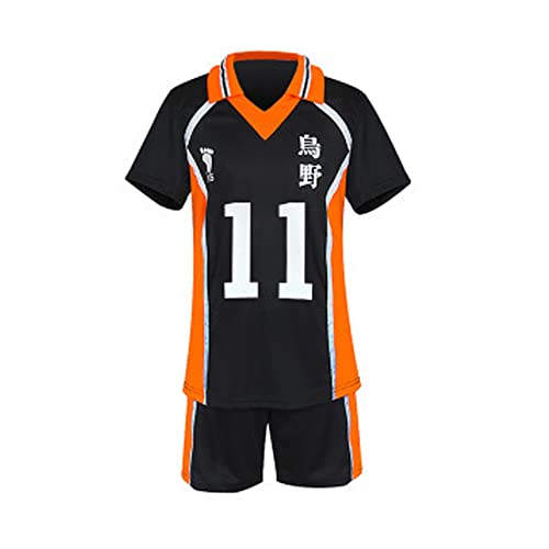 SOOYOOYOO Kei Tsukishima Cosplay Volleyball Sportbekleidung Bequeme und Belüftete Karasuno High School Trikots Uniform [Das Trikots Wird Nicht Verkauft Oder Von Kei Tsukishima Erstellt] von SOOYOOYOO